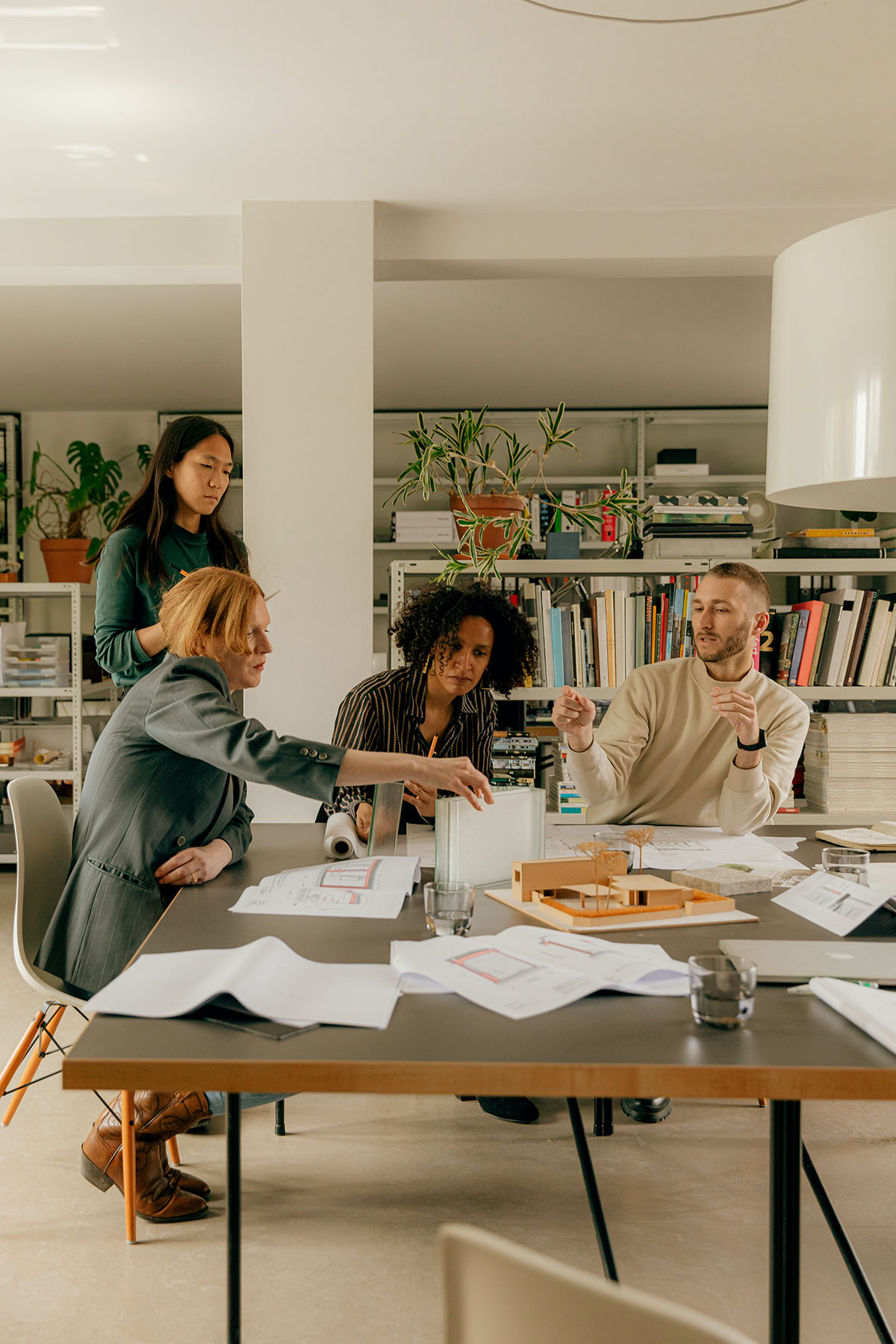 photograph of 4 architects